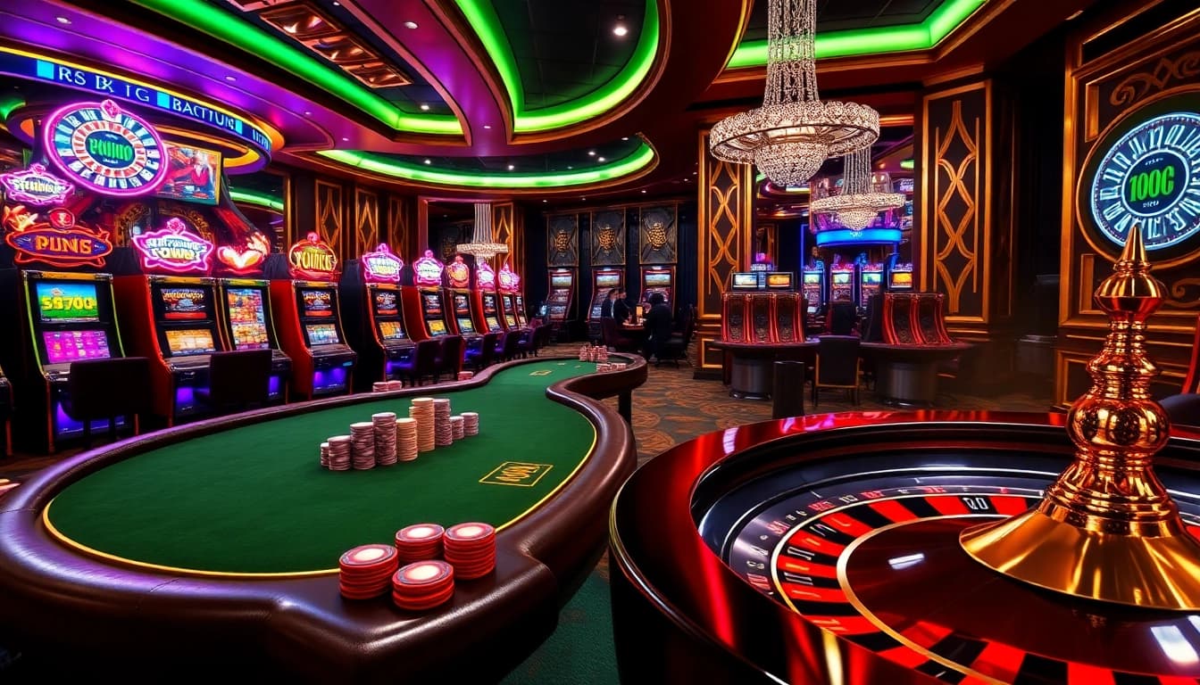 Nohu90 players enjoy high-stakes action at a luxurious casino table.