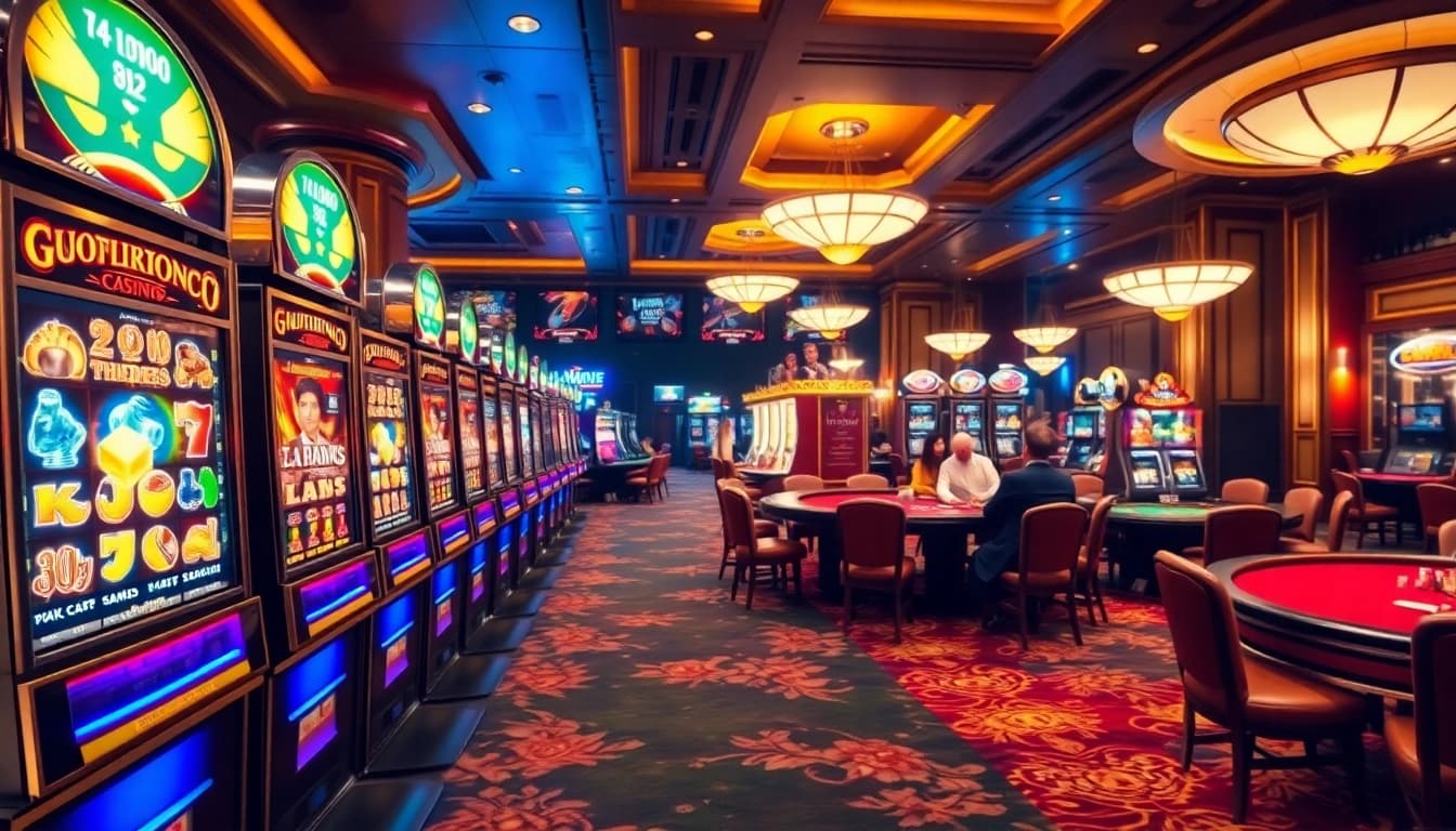 Experience thrilling nổ hũ action with vibrant slot machines and engaging casino games.