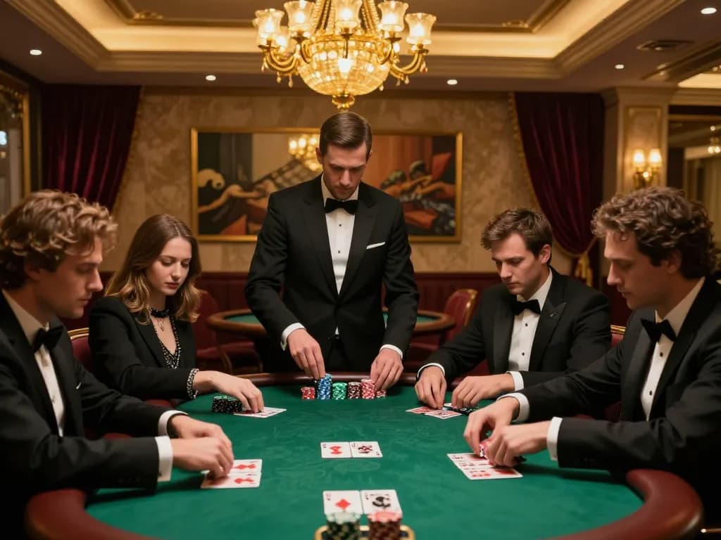 Experience thrilling poker gameplay at q23win.com with luxurious casino vibes and expert strategy.