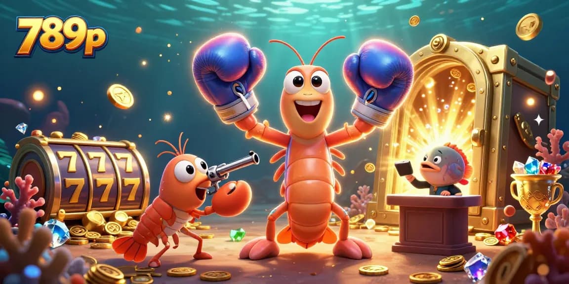 Engage with vibrant 789p online casino adventures through lively gambling-themed 3D illustration.