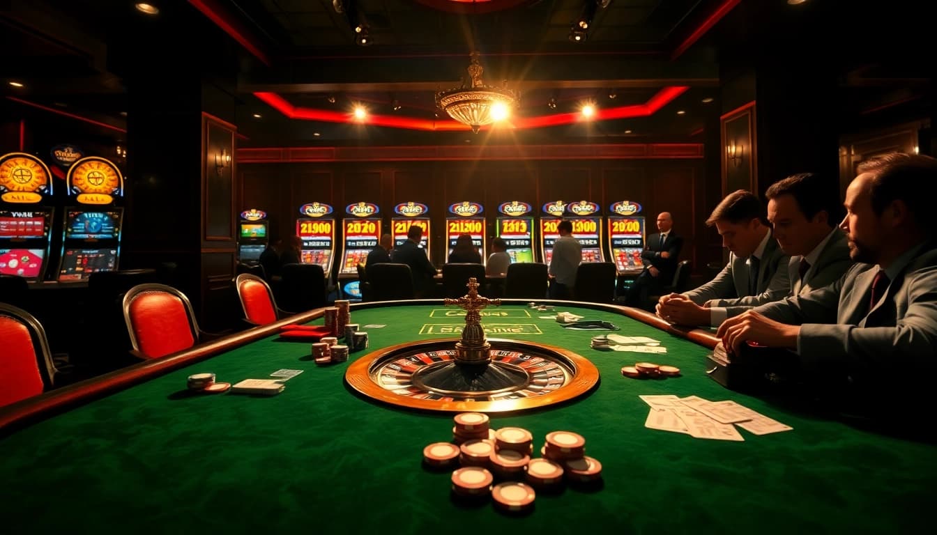 Experience thrilling online gaming excitement at https://789bet.style/ with vibrant casino visuals and players engaged.