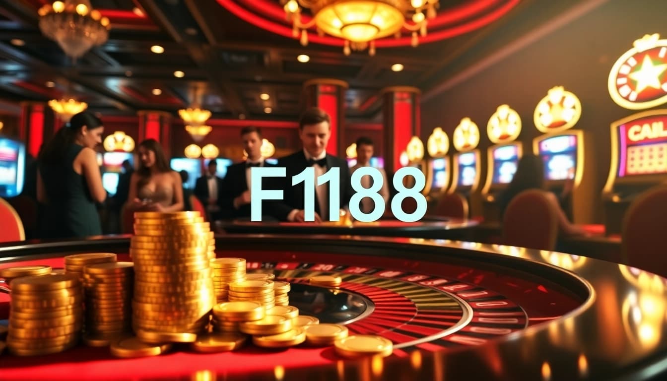 Players enjoying high-stakes games at F168 Casino's luxurious roulette table.
