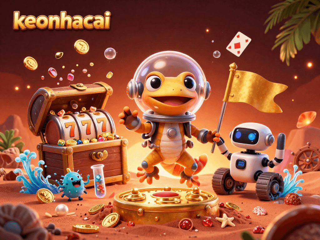 Creating excitement at keonhacai with Martian gecko leading a casino adventure