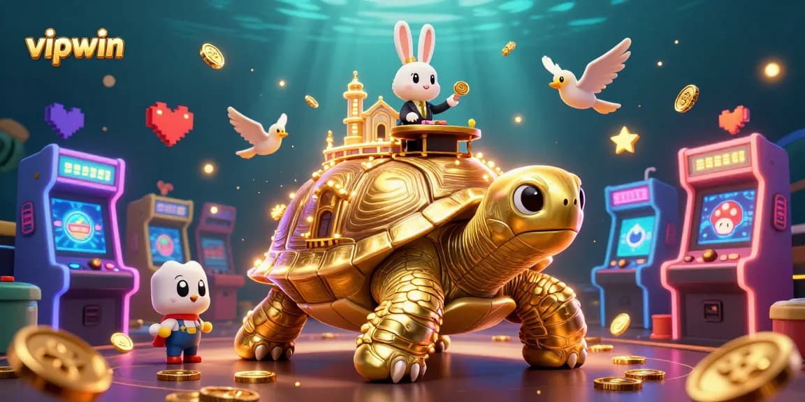 Experience the thrill of vipwin with dynamic casino gameplay featuring vivid characters and elements.