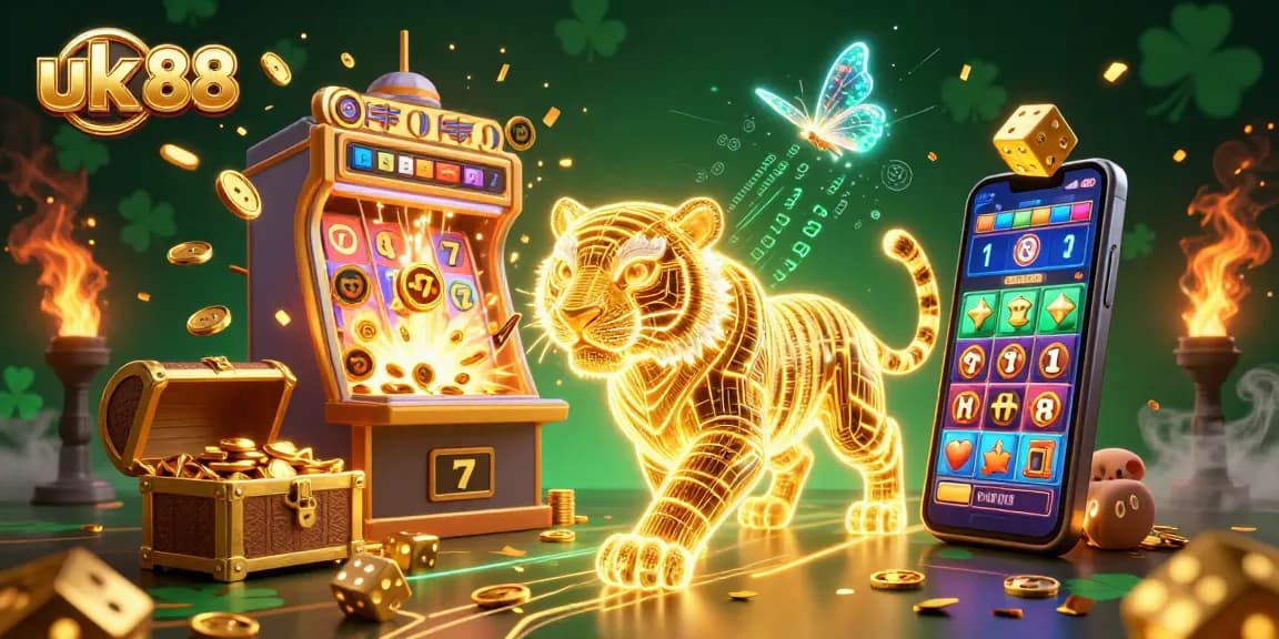 Spin to win with exciting games at uk 88, showcasing dazzling jackpots and rich casino visuals.
