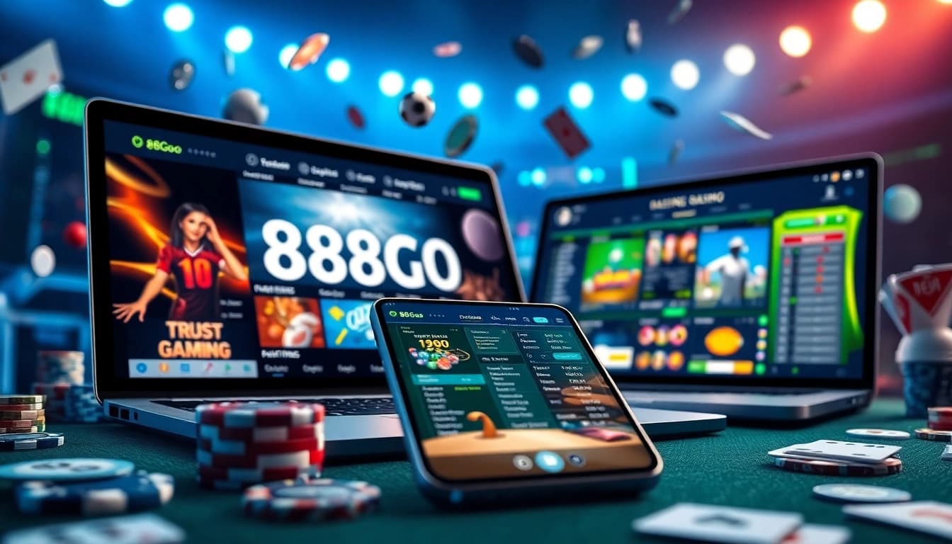 Explore the exciting features of nền tảng 88go, showcasing online betting games and user-friendly interfaces.