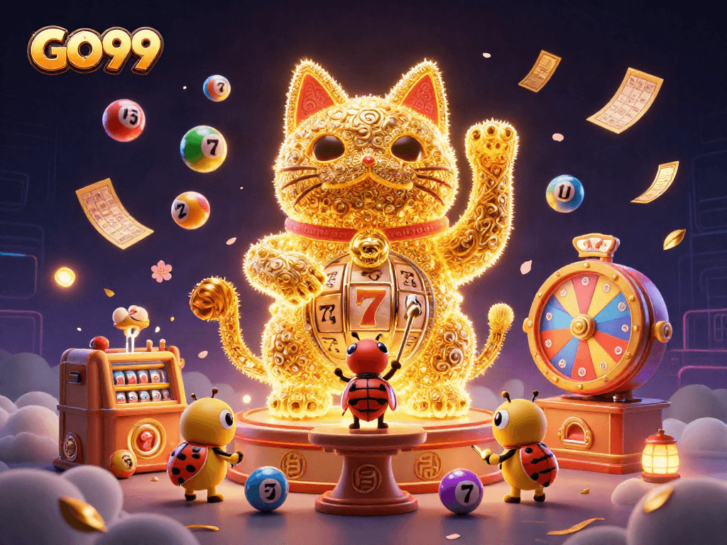 Engaging players with GO99, a vibrant celebration of jackpot excitement and casino thrill.