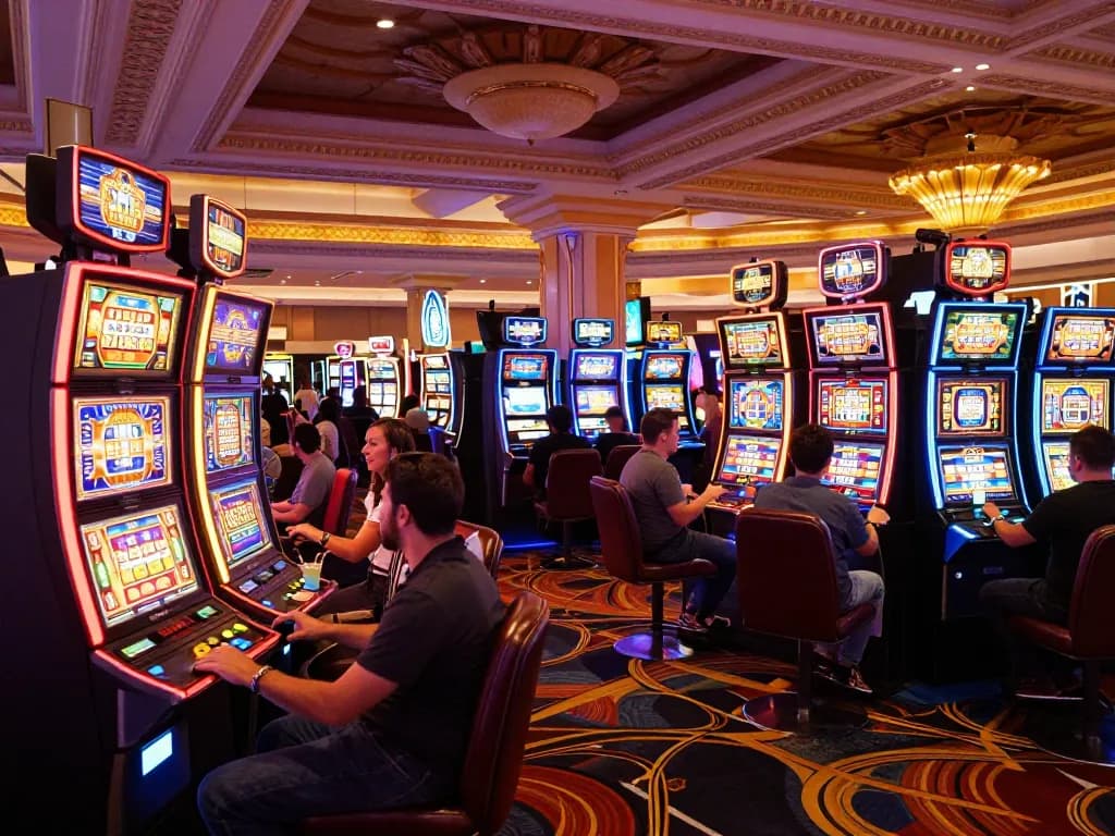 Experience the excitement of engaging with Staubbindematte für Reinraum Zugang while hitting jackpots at vibrant slot machines.