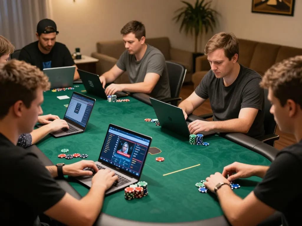 Engaging in online poker with a focus on strategy and fun at link kong88.