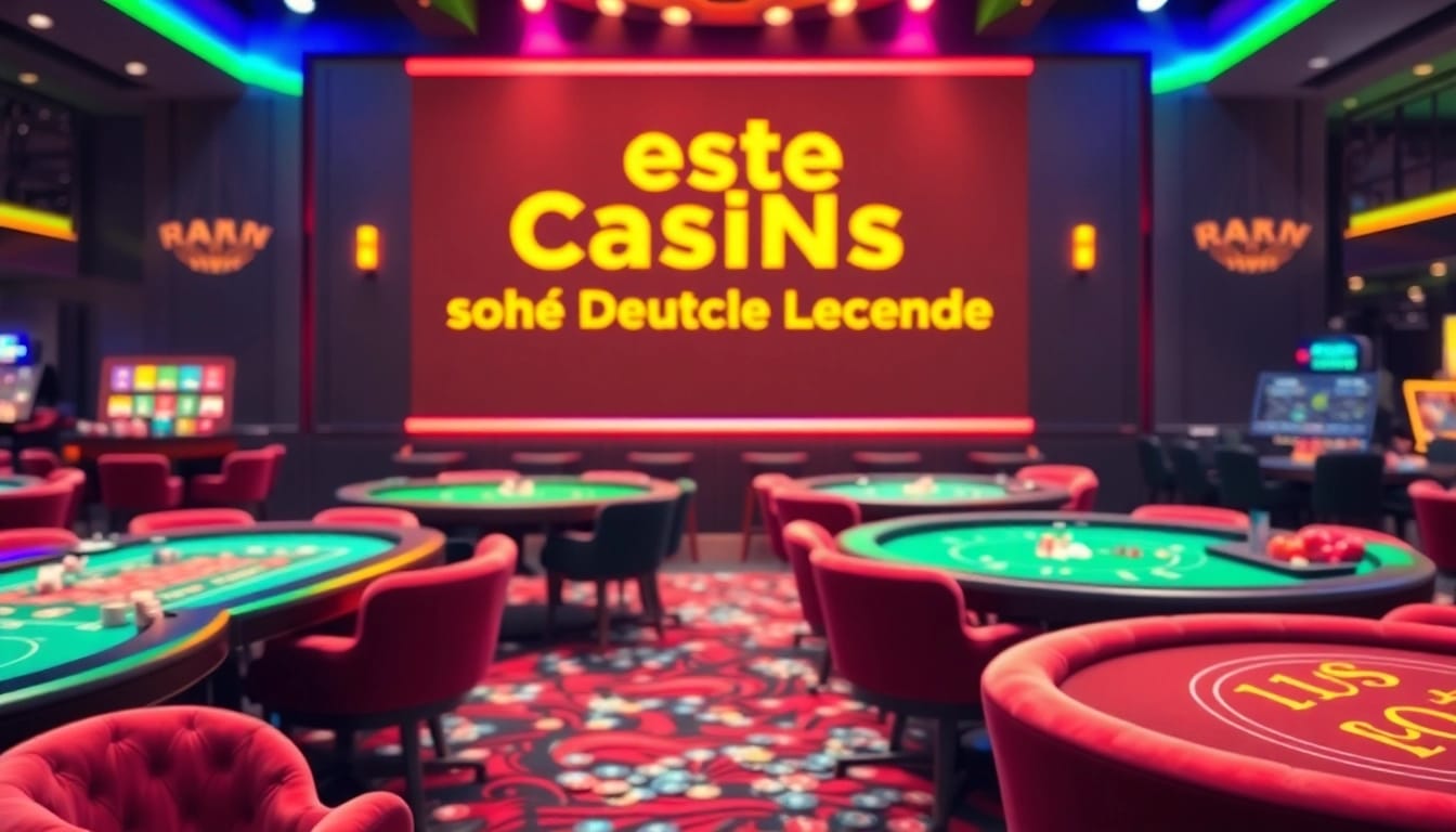 Explore beste casinos ohne deutsche lizenz with vibrant gaming tables and exciting ambiance.