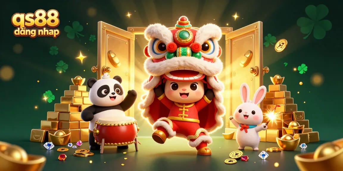 Experience the thrill of winning at qs88 đang nhap with vibrant symbols of fortune and fun.