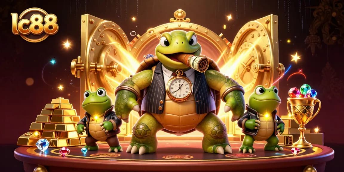 Play thrilling games at LC88 where the massive turtle awaits your bets with exciting gameplay.