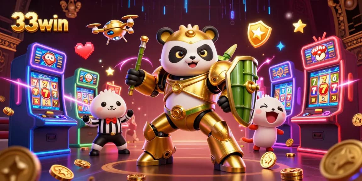 Experience thrilling gameplay at 33win with colorful slot machines and dynamic casino elements.