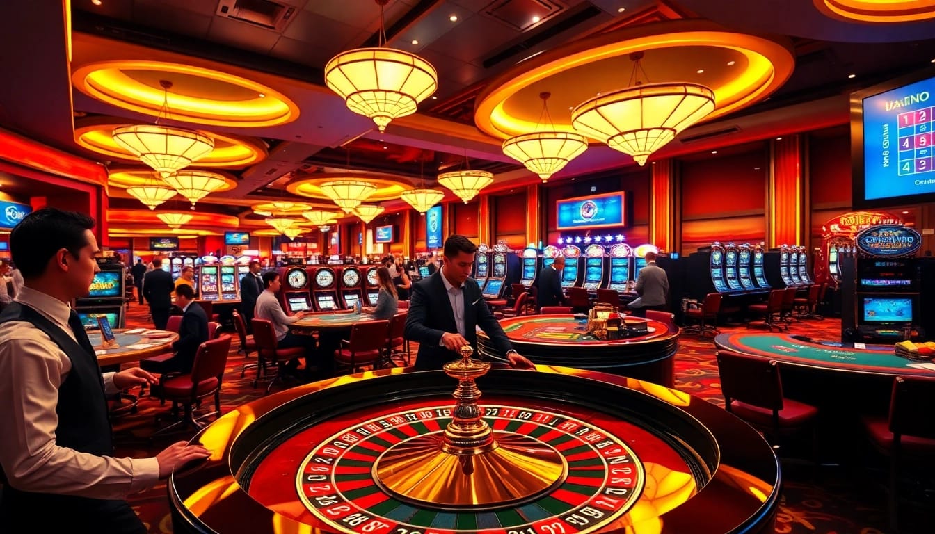Casino spiele.de: Engaging players at a roulette table with lively atmosphere.
