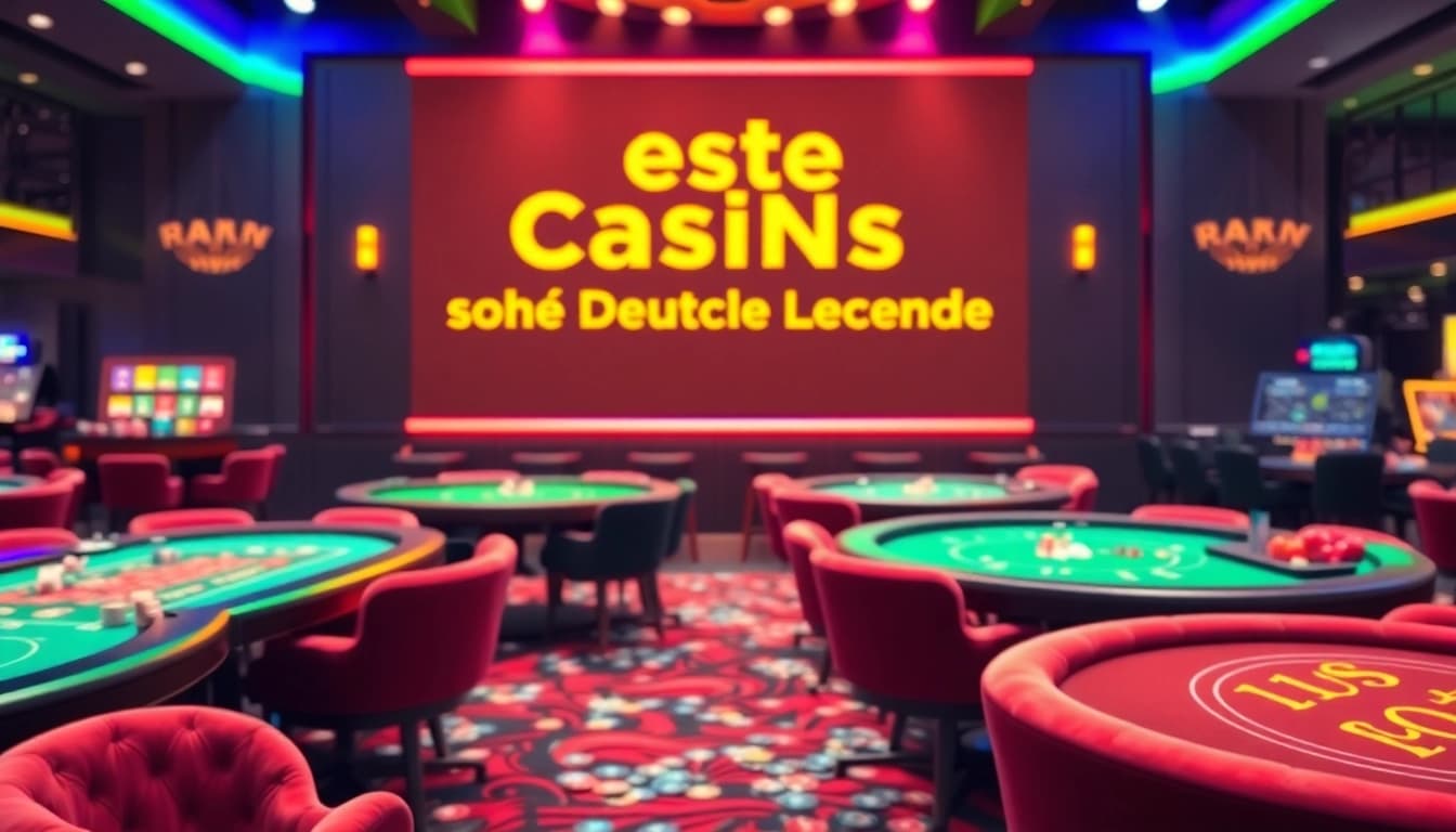 Explore beste casinos ohne deutsche lizenz with vibrant gaming tables and exciting ambiance.