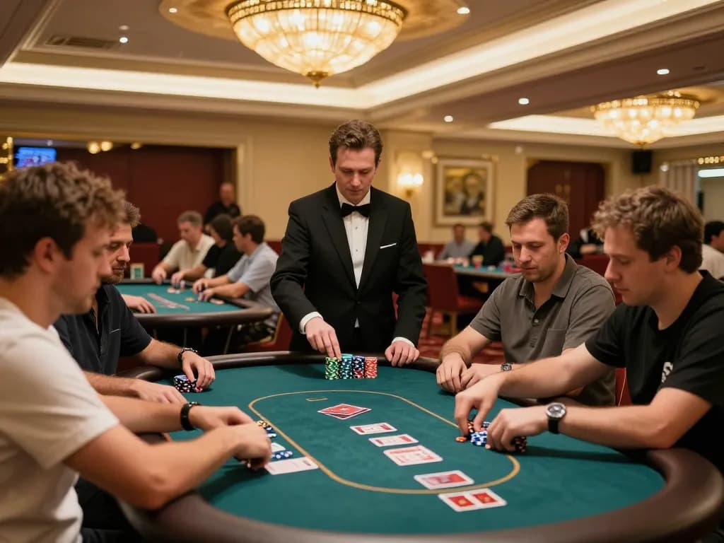 Engaged players strategizing their bets at F8BET, showcasing competitive atmosphere.
