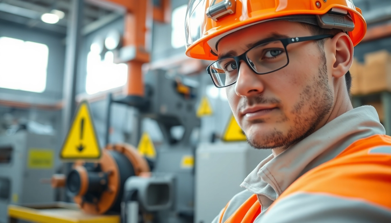Durchführung der DGUV V3 Prüfung durch einen Techniker in einer Industrieumgebung.