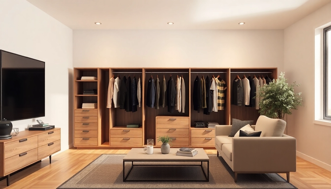 Kleiderbügel Hersteller: Hochwertiger Kleiderbügel aus Holz mit rutschfestem Design in einem stilvollen Zuhause.