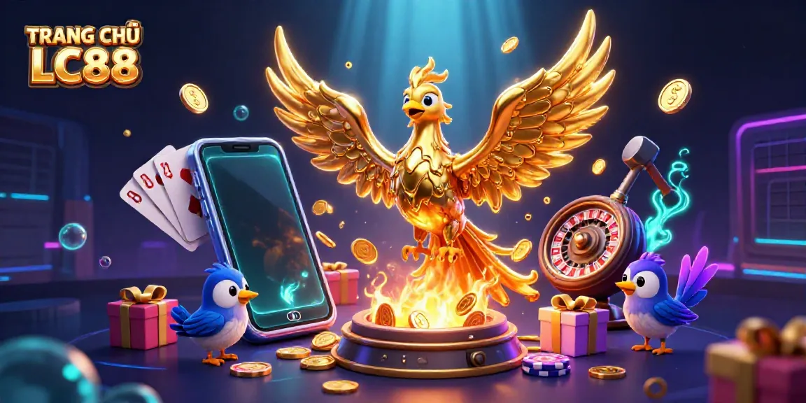 Engage in thrilling gameplay on TRANG CHỦ LC88 with vibrant slot games and rewards.