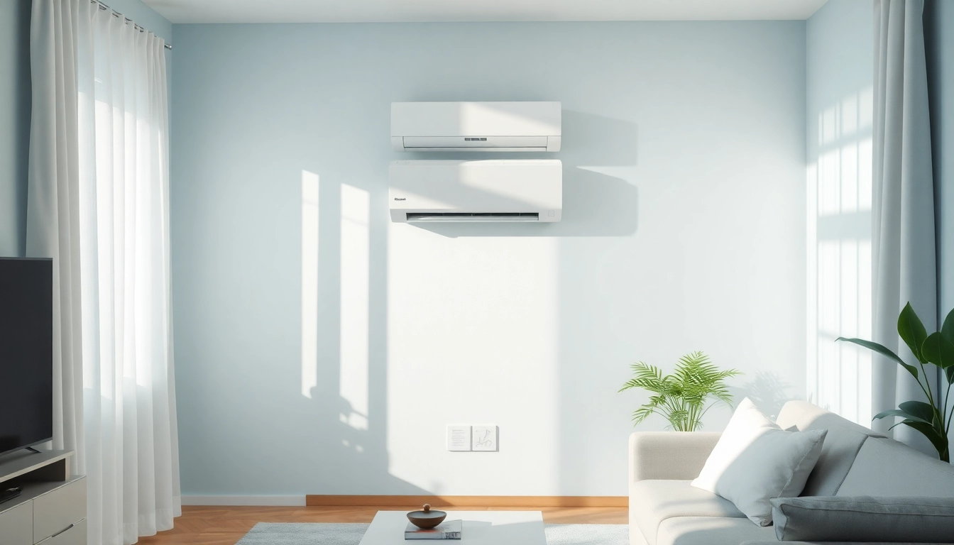 Discover Klima kosten insights with a sleek air conditioning unit in a sunny, inviting living space.