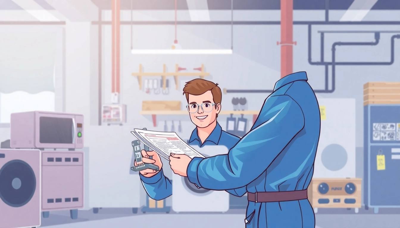 Technician performing the DGUV V3 Prüfung, ensuring electrical safety in a modern workshop environment.