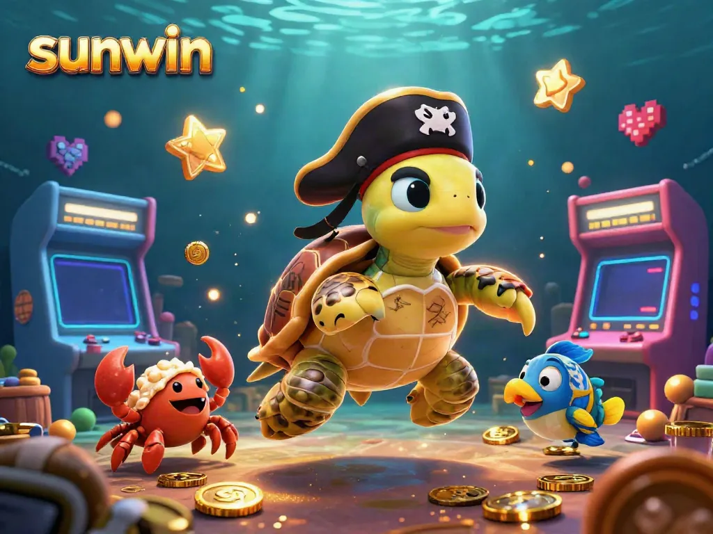Experience the thrill of sunwin in this vibrant underwater casino adventure filled with treasures.