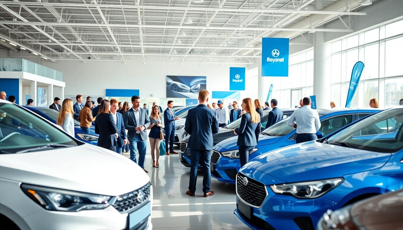 Auto kaufen in einem modernen Autohaus mit engagierten Verkäufern und vielfältigen Fahrzeugen.