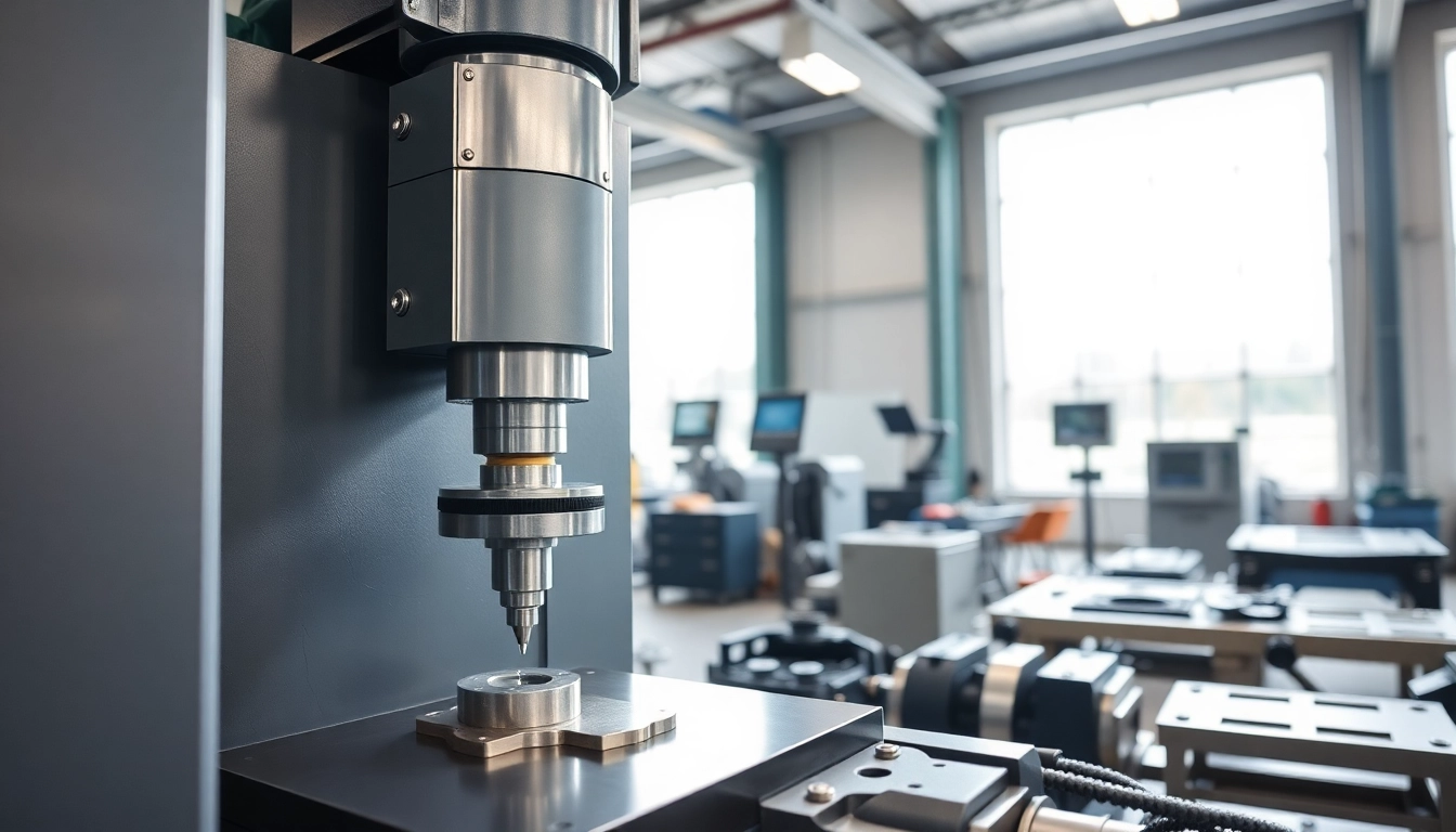 CNC Lohnfertigung Bayern in action mit präziser Metallbearbeitung und modernem Maschinenpark.