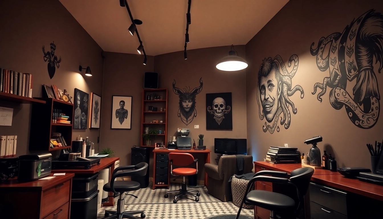 Professionelle Tätowierungen im Tattoo Studio München mit talentierten Künstlern und einer einladenden Atmosphäre.