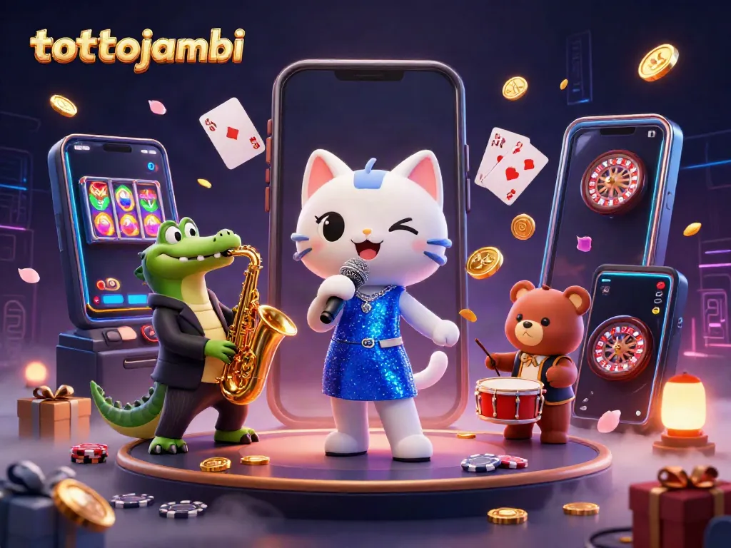 Experience the excitement of totojambi casino games with lively characters and vibrant slot action.