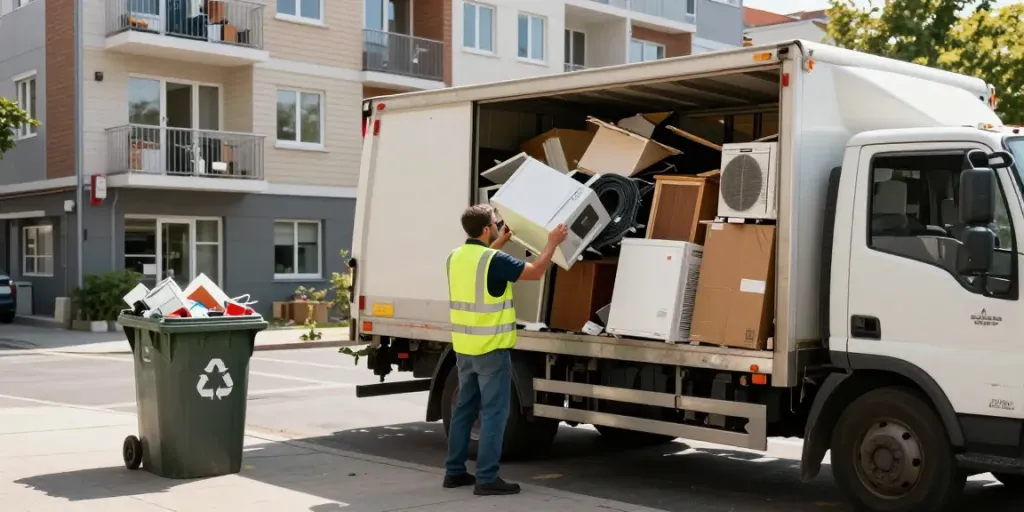 Sperrmüll Abholung Berlin: Professioneller Abtransport von Möbeln und Abfall in der Stadt.