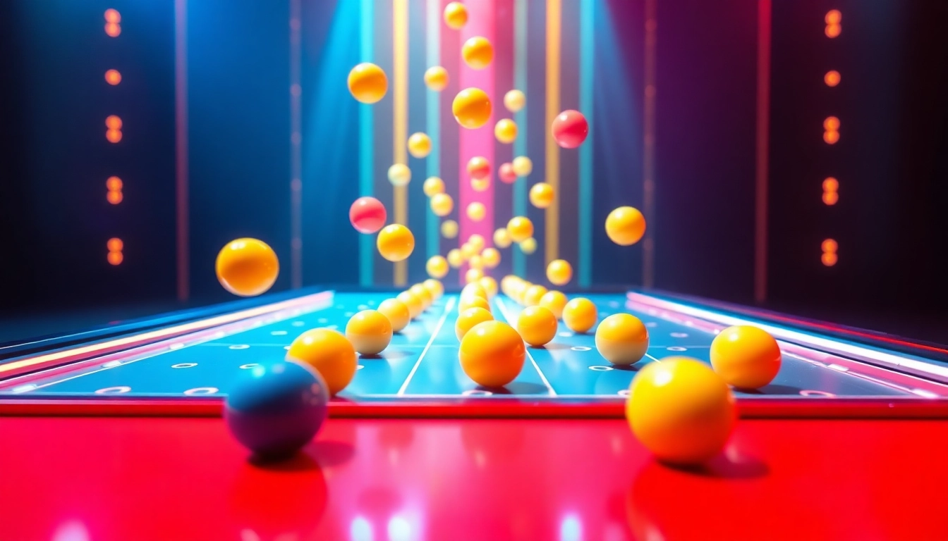 Erlebe die aufregende Plinko App, die mit interaktivem Gameplay und bunten Bällen begeistert.