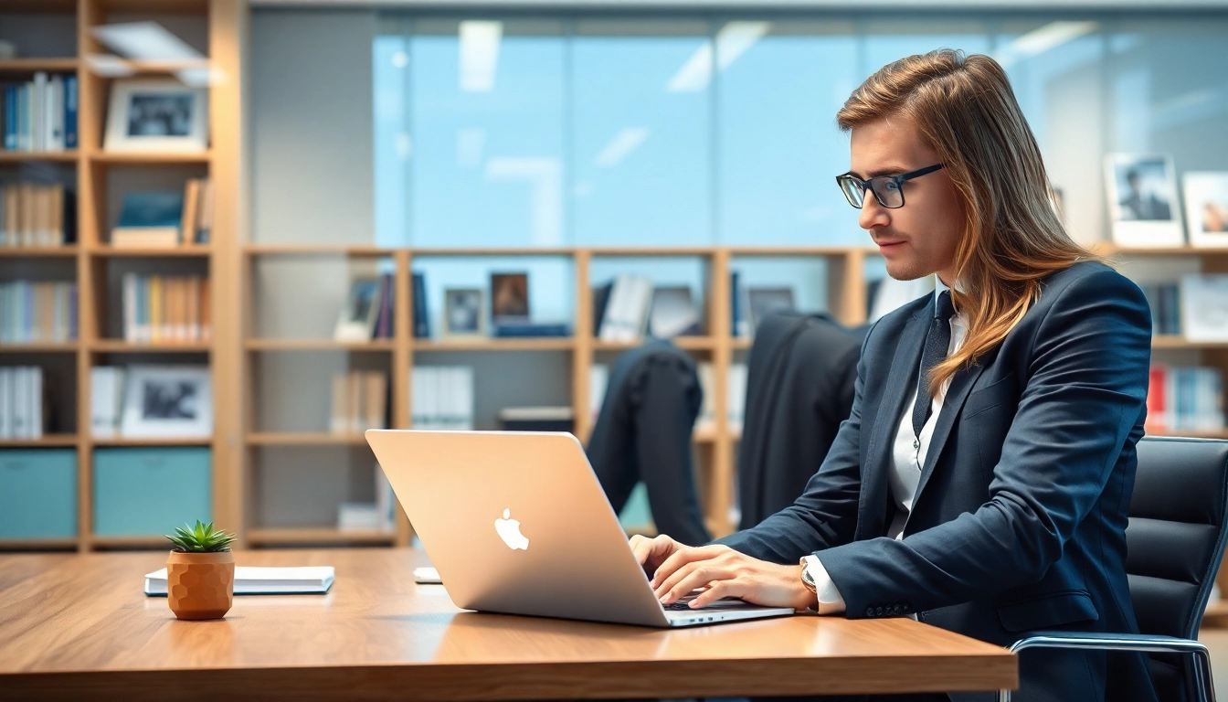 Headhunter Vertrieb im Gespräch mit einer Kandidatin im modernen Büro.