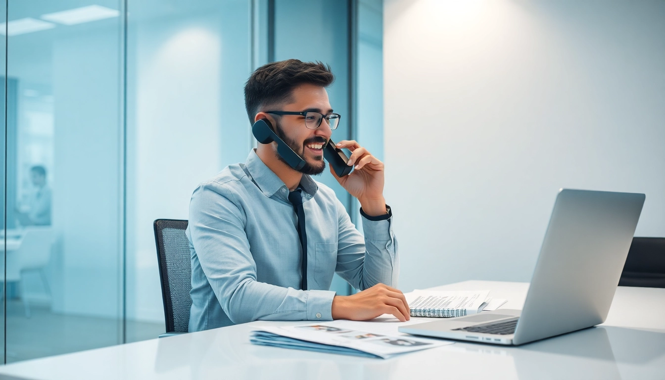 Headhunter Kiel berät Kandidaten am Schreibtisch, um passende Talente zu finden.