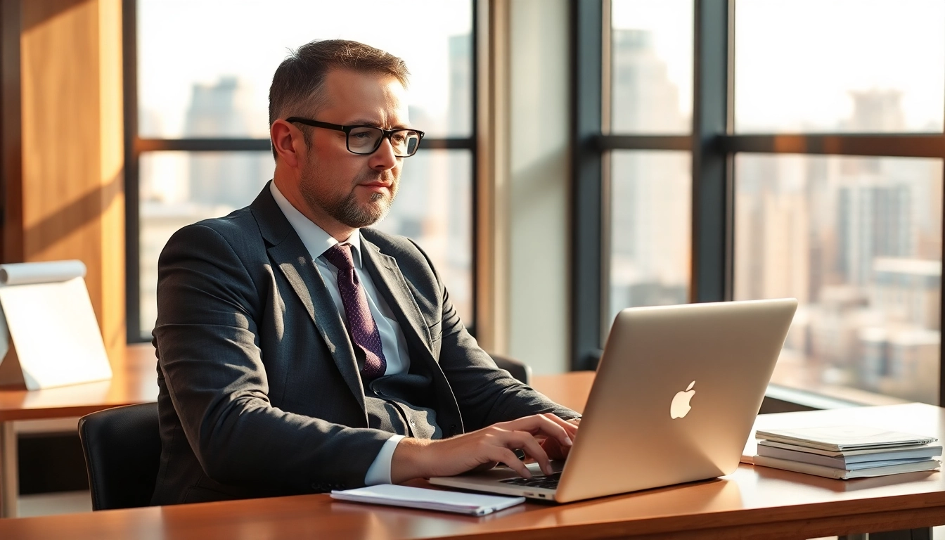Headhunter IT in einem modernen Büro, das Kompetenz ausstrahlt.