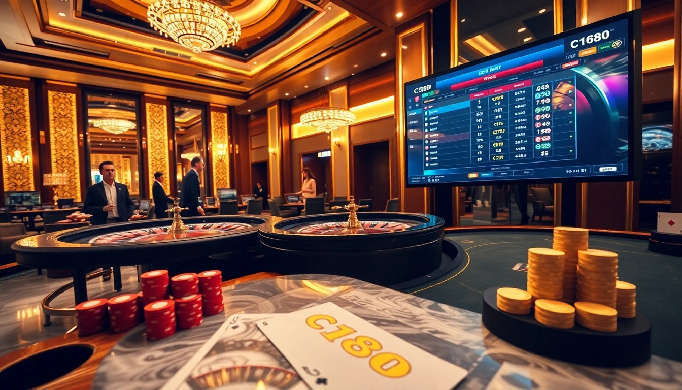 Experience the thrill at C168 casino, where professional players engage in high-stakes poker.