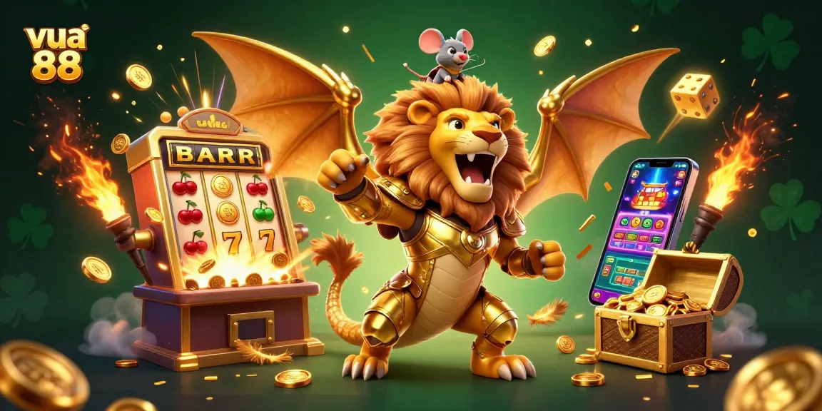 Engage in thrilling jackpots with vua 88's exciting slot experience full of gold coins and vivid symbols.